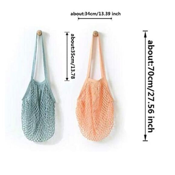 NWT JM Capricorns Resuable Cotton Mesh Tote Bag - Picture 2 of 10